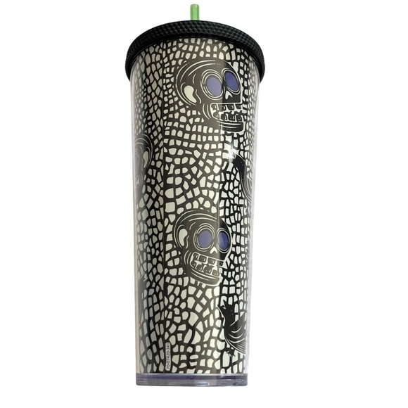 Starbucks 2020 Glow-in-the-Dark Halloween Cold Cup 24 oz. - Picture 5 of 10